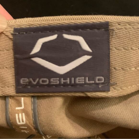 EVOSHIELD Adjustable Tan Cap Brown EVO Emblem Outdoors 100% Cotton One Size - Picture 4 of 11
